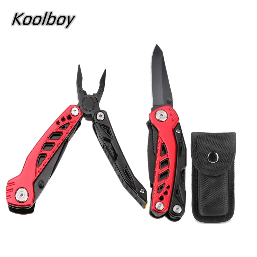 

Multi Folding Plier Portable Outdoor Hand Tools Wire Cutter Screwdriver Knife Saw Opener Multifunction Survival Camping Tools