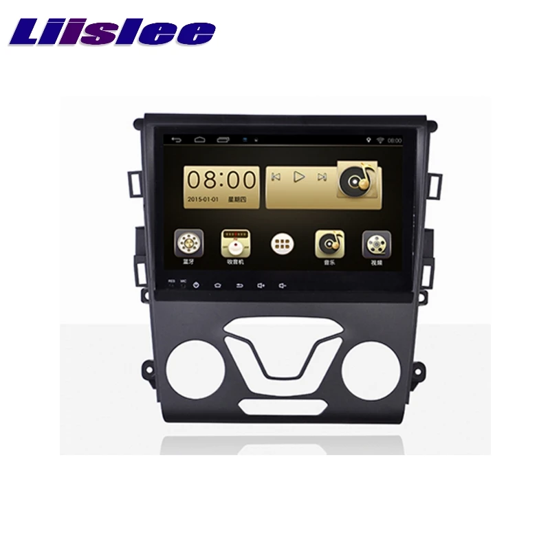 LiisLee Car Multimedia Player GPS Radio Navigation For Ford For Mondeo Contour 2007~2014 Original Factory Style Audio NAVI 1