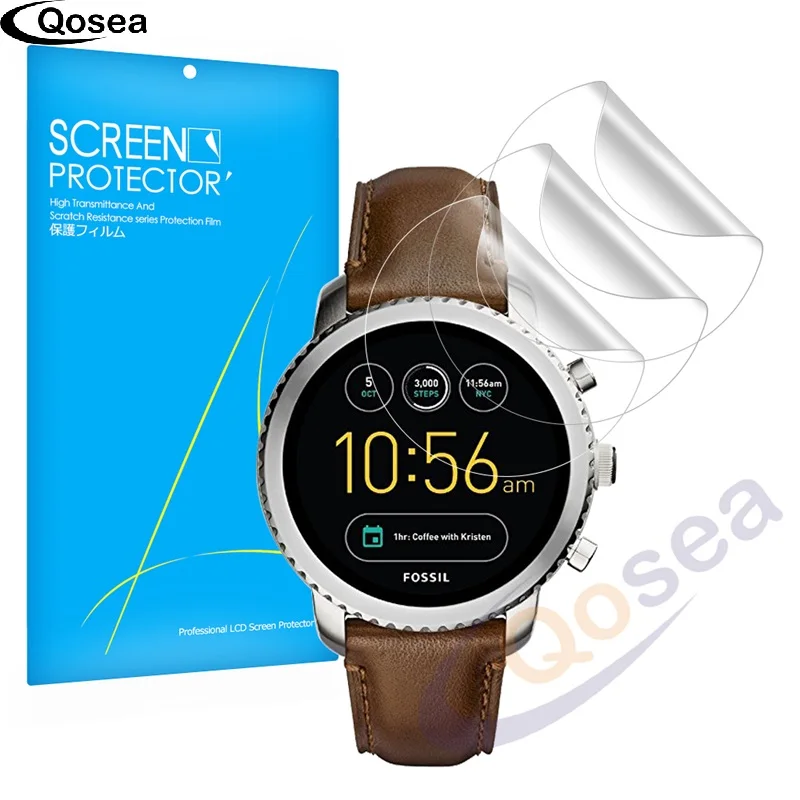 watch screen protector fossil