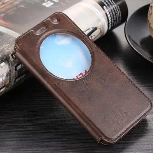 

A9 High Quliaty PU Leather Smart Flip Stand Cover Cases For Asus Zenfone 2 laser/ZE500KL/ZE500KG/Z00ED fundas case 5.0