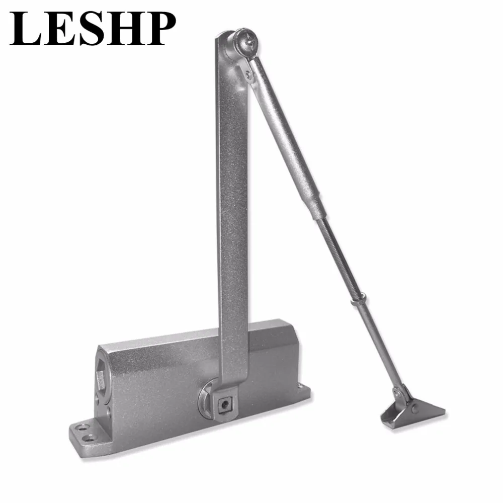 

LESHP Door Closer Automatic Hydraulic Arm Door Closer Mechanical Speed Control Access Control Durable and Stable 25-35KG