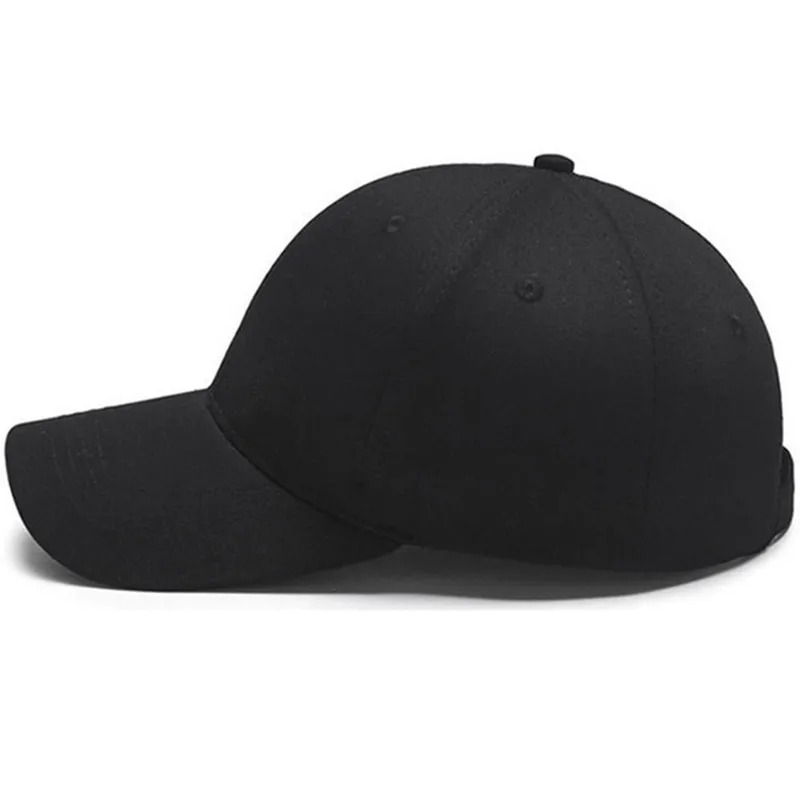 Бейсболка Snapback белая простая парусиновая шляпа для папы хип хоп мужские шапки