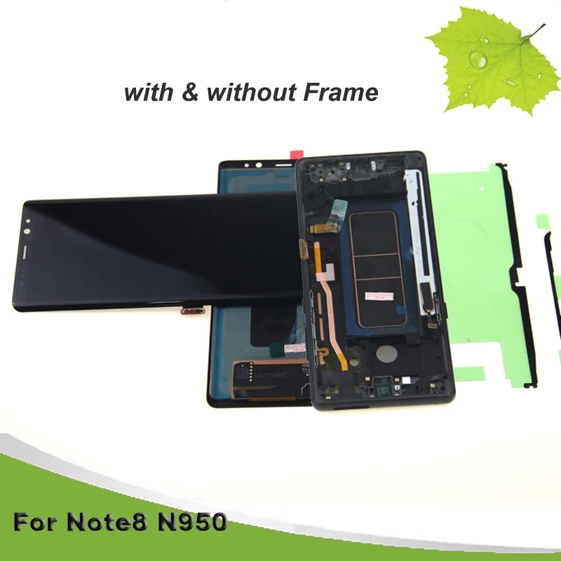 1pcs For SAMSUNG GALAXY Note 8 LCD Note8 Display Touch Screen Digitizer