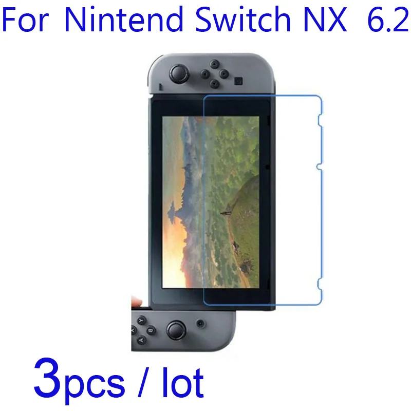 

3pcs/lot Soft Clear/Matte/Nano Anti-Explosion Protective Films for Nintend Switch NX/NS 6.2inch Game Controller Screen Protector