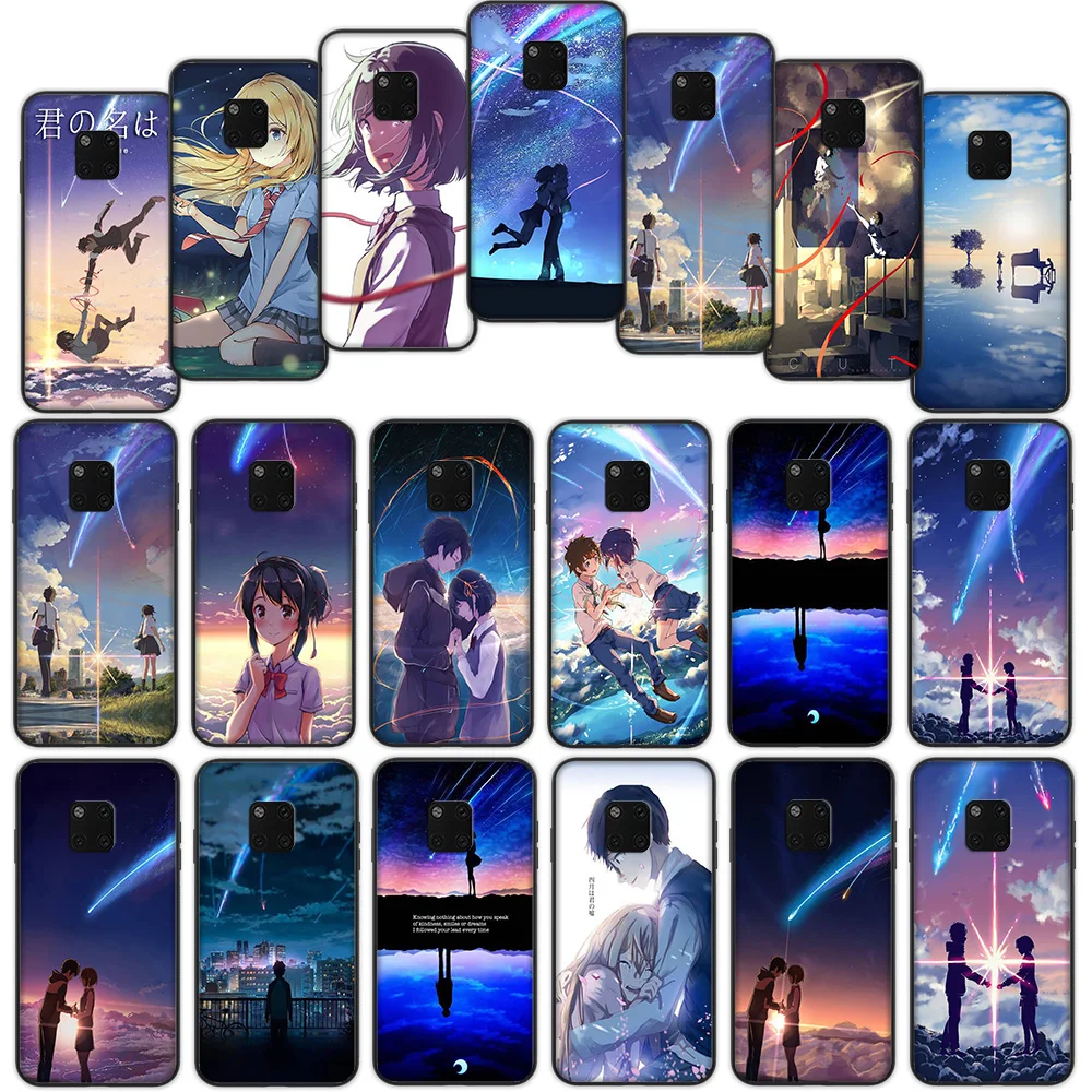 

Anime Your Kimi no Na wa Soft Cover Case for Huawei P9 P8 Lite Mate 10 20 30 Lite Pro