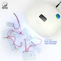 NOQ sun4/4s Lamp For Nails 48W Replaceable Bulbs Light Sheet Board For Nail Light Dryer Replacement Varnish Ultraviolet Lamp