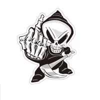 decal motorcycle New Arrival Car Sticker Cartoon Reflective Car Styling Sticker Motorcycle Car Decal Accessories 2082 (5)