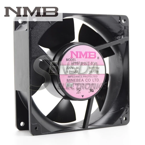 Оригинальный Для NMB 4715PS 22T B30 12 см AC 220 В 120*120*38 мм алюминиевый корпус инвертор