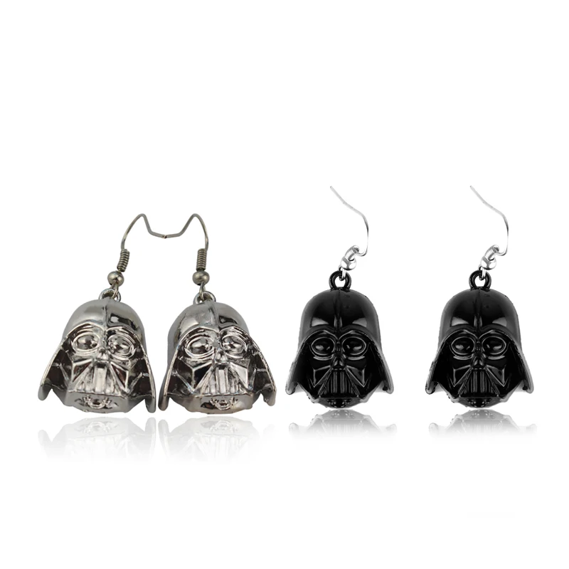 

STAR WARS Darth Vader mask Metal Drop Earrings Jewelry