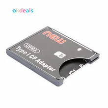 Новые Полезные SDXC SDHC К Стандартный Compact Flash Тип я карты конвертер SD CF Card Reader