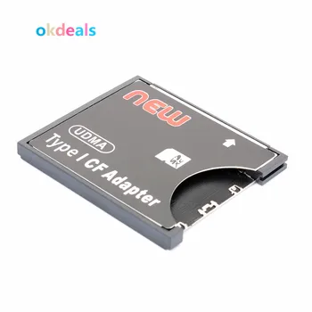 

NEW Useful SDXC SDHC to Standard Compact Flash Type I Cards Converter SD to CF Card Reader