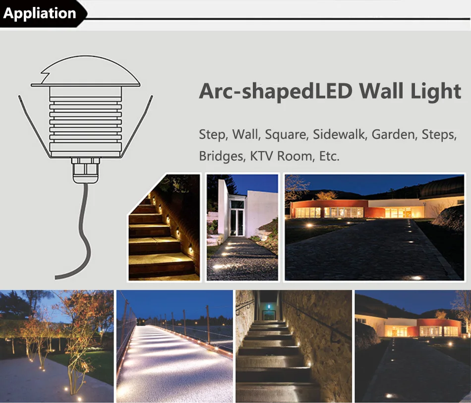 3W Wall Buried Light 10
