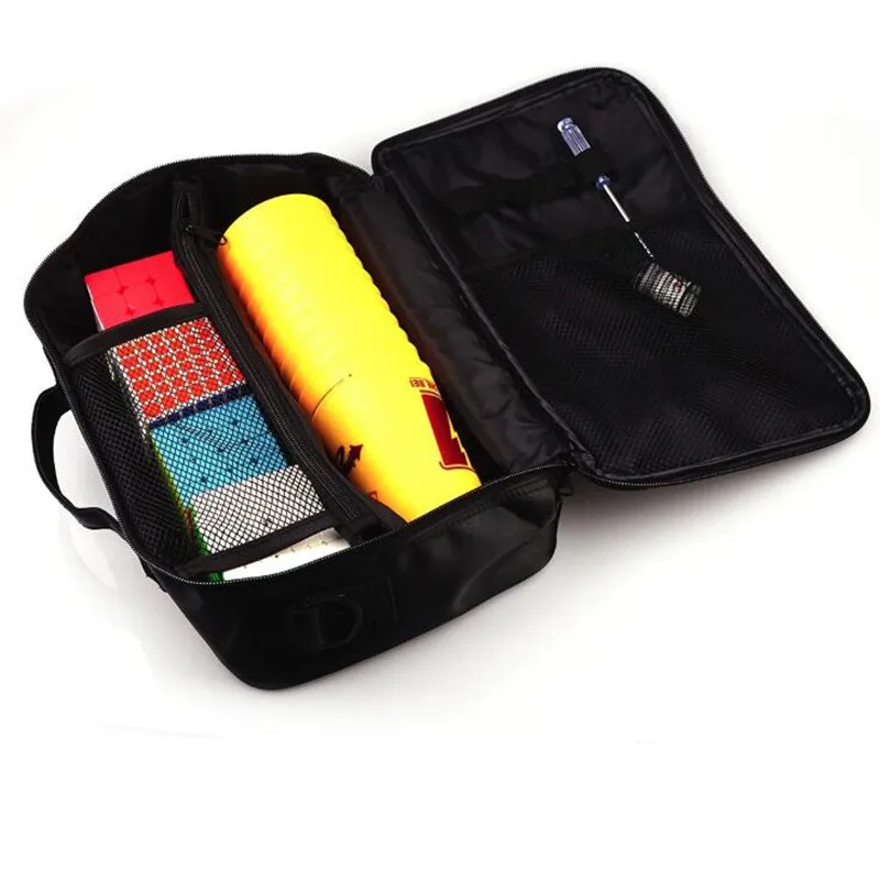 

1Pcs Magic Cube Handbag Shoulder Game Black Bag Dedicated Backpack to Pack 3x3,4x4,5x5,6x6,7x7 Magico Cubo For Children Gifts