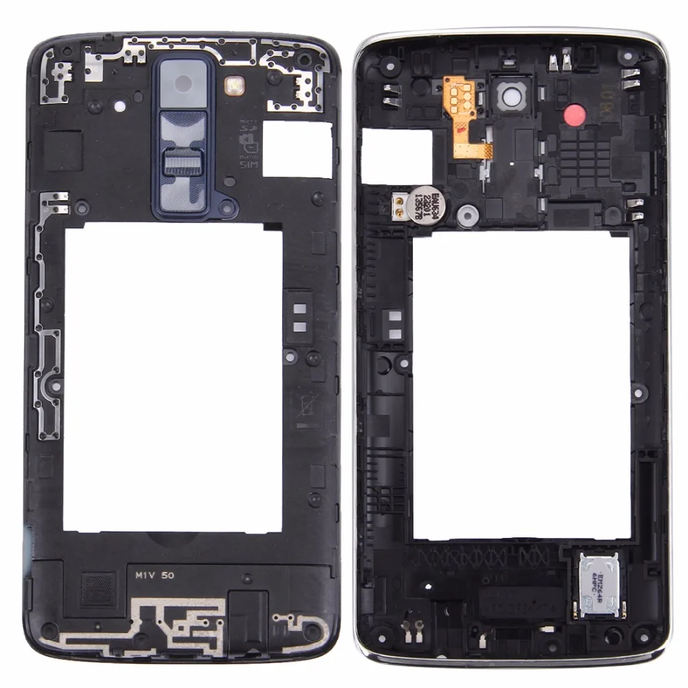 

iPartsBuy Back Plate Housing Camera Lens Panel with Speaker Ringer Buzzer & Vibrating Motor for LG K8