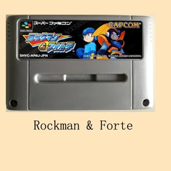 

Rockman & Forte 16 bit Big Gray Game Card