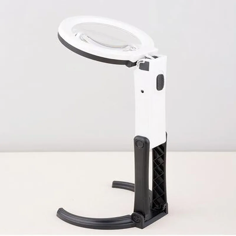 8X-2-5X-Hands-Free-LED-Illuminated-Desktop-Magnifier-with-Stand-10-LED-Lights-Foldable-Magnifying