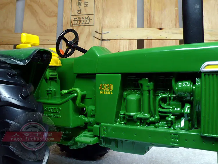 KNL HOBBY J Deere 4320 сельскохозяйственный трактор сплав модель автомобиля Подарочная коллекция безопасности Act ERTL 1:16