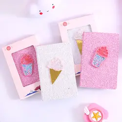 17,9*11,5 см яркий мороженое тетрадь бумага Kawaii розовый блокнот для школы офисные принадлежности канцелярские подарок