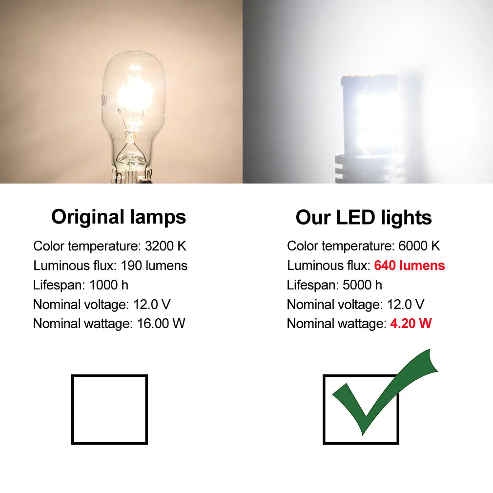 100 шт. Оптовая продажа Детское нижнее белье T15 W16W 45 SMD светодиодный 4014 Авто Canbus