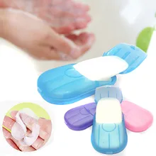 Шелтвёрдый 5 коробок портативная уличная мыльная Бумага Для Мытья Рук Мыло для лица s бумага для ванной путешествия мыло бумажные листы