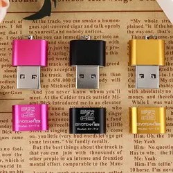 Портативный Mini USB 2,0 Micro SD TF T-Flash чтения карт памяти адаптер флэш-накопитель флэш-память SD