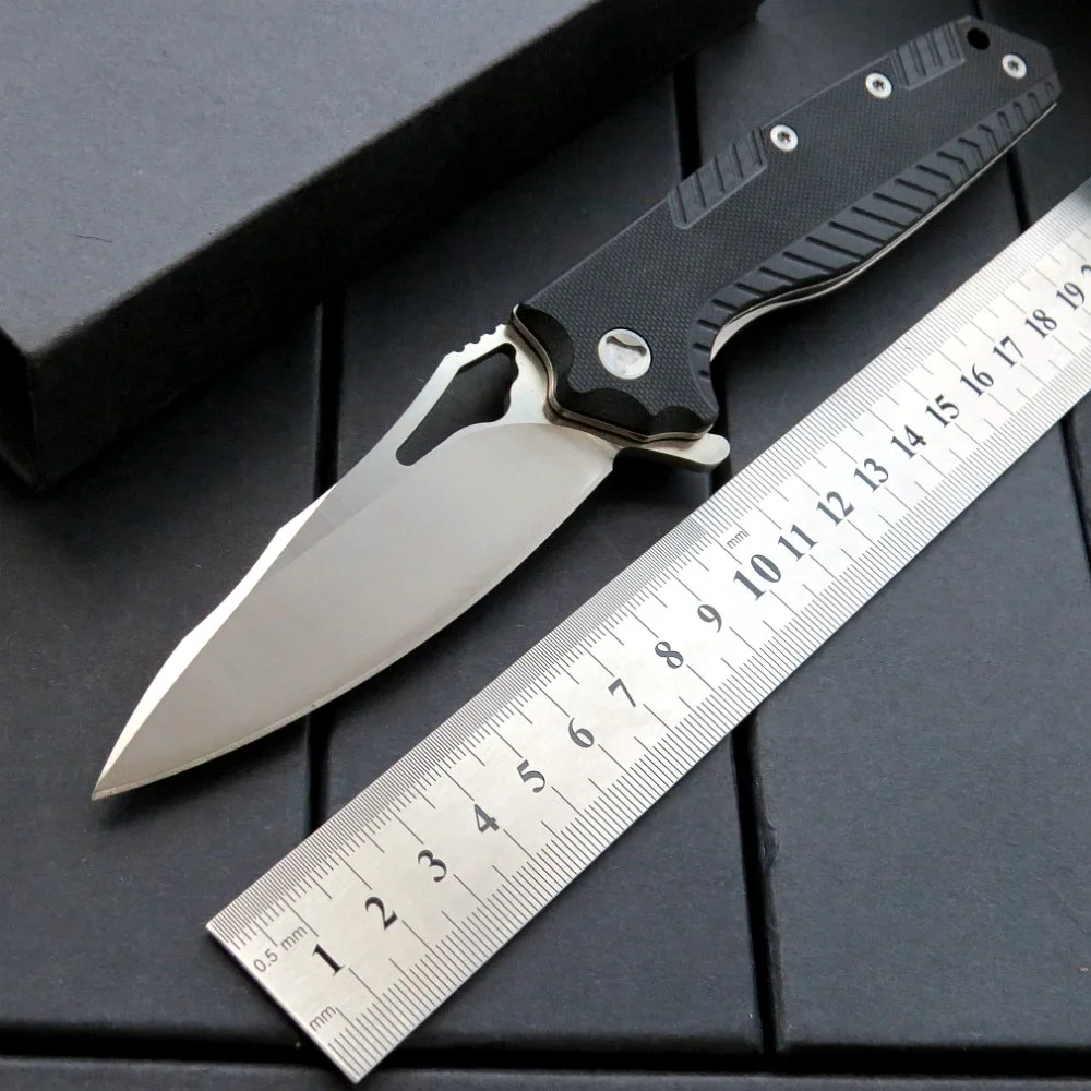High Quality Folding Knives EF201 9CR19MOV Steel Blade G10 Handle
