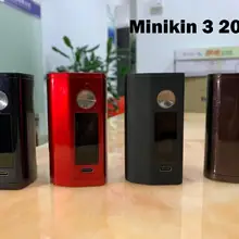 Asmodus minikin 3 200 Вт коробка мод сенсорный экран TC коробка мод wi/ GX-200-UTC чип No18650 батарея Vapor vs Lost Vape Дрон BF