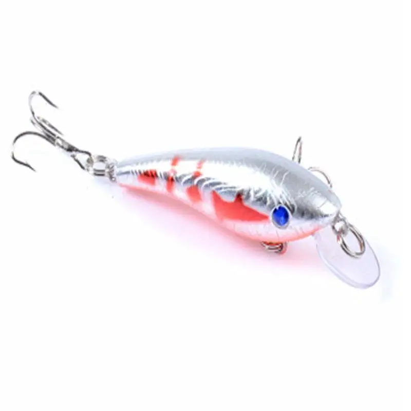 

Factory manufacture 57mm 4.4g Crazy Wobblers Mini Topwater Crankbait Artificial Japan Hard Bait Pesca Floating Fishing Lures