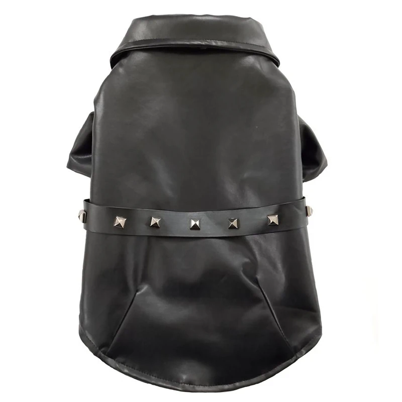 Pet Cat Clothing Winter Autumn Warm Sphynx Cat PU Leather Coat Clothes Fashion Pets Cat Costume Luxury Clothes For Cats Kitten