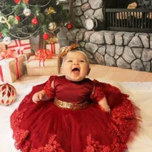 Яркое детское платье-пачка принцессы с бантом на спине и блестками для маленьких девочек на свадьбу