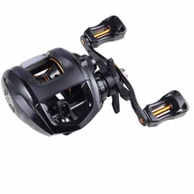 YINGTOUMAN 2 шт./лот 13 BB 6,3: 1 магнитный тормоз Anti-explosion лески колеса черный нейлон линии влево/вправо рук