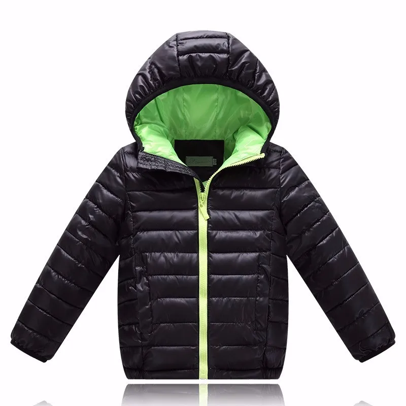 Menino e Menina Cabolsa com Capuz Menino para Baixo Crianças Outerwear Inverno Quente Algodão-acolchoado Roupas Jaqueta Criança 5-11 Anos 19 Crianças outerwear menino e menina inverno quente