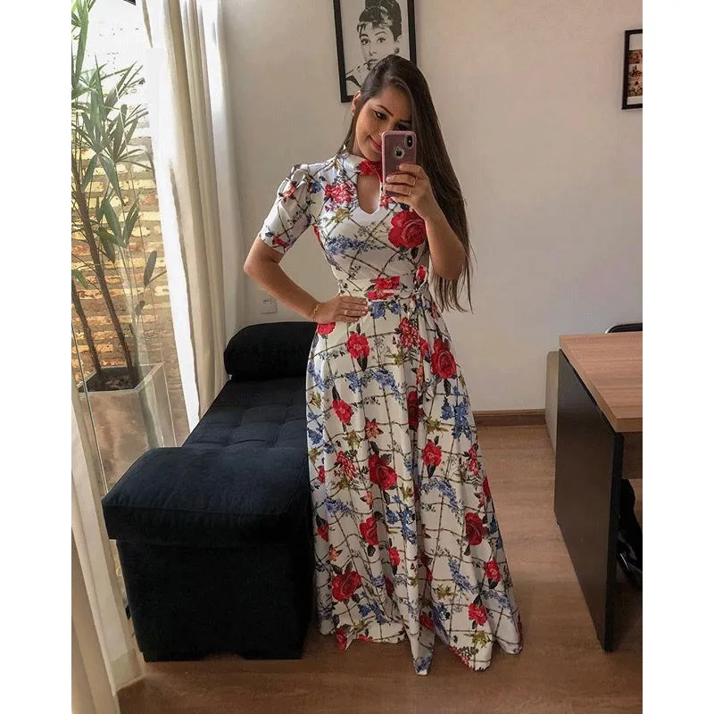 تصميم جديد طويل ماكسي اللباس طباعة زائد حجم مثير عارضة الصيف الشاطئ ملابس النساء Vestidos أنيقة رداء بوهو حزب نادي اللباس تصميم جديد طويل ماكسي اللباس طباعة زائد حجم مثير عارضة الصيف الشاطئ ملابس النساء Vestidos أنيقة رداء بوهو حزب نادي اللباس