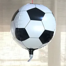 3 шт. 22 дюйма 4d футбольный шар из фольги для мальчиков Декор для вечеринки в честь Дня Рождения Детские игрушки Гелиевый шар Grand Event Bar украшения поставки