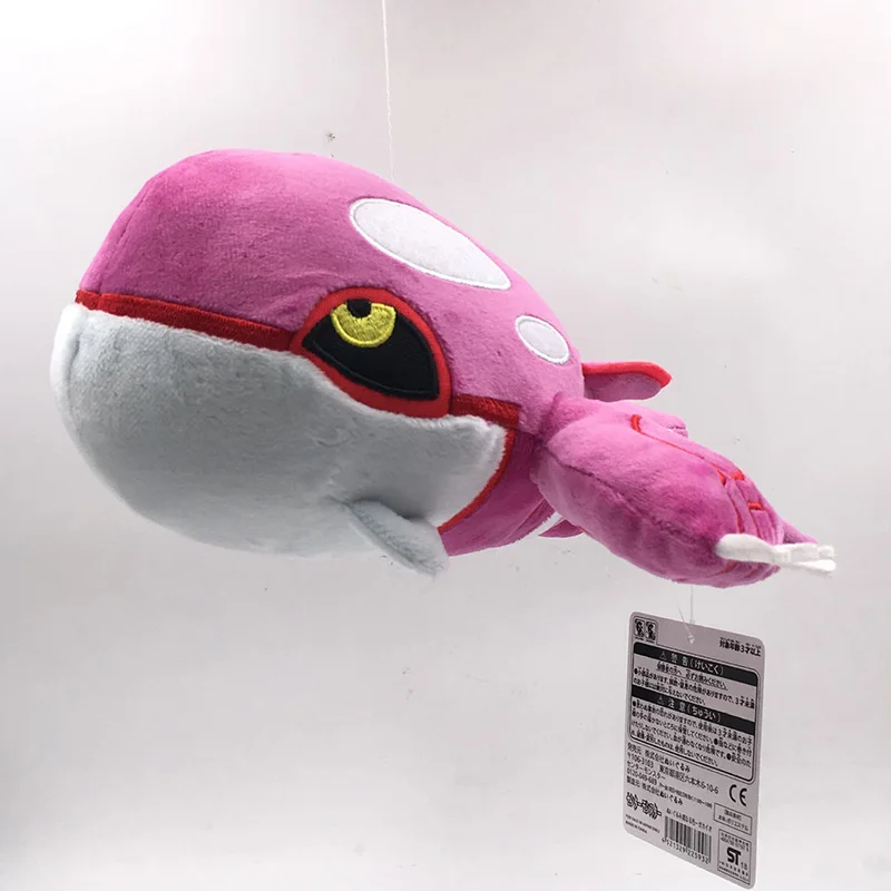 Мультяшные карманные питомцы блестящие Kyogre Мягкие плюшевые куклы игрушки для