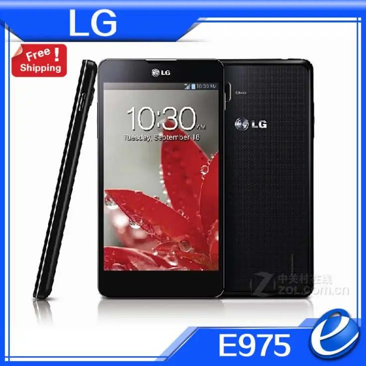 

Original LG Optimus g e975 unlocked European Version cellphone GSM 3G 4G Android 4.7" 13MP 32GB Quad core WIFI GPS mobile phone