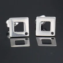 3 стиля, модные ювелирные изделия из нержавеющей стали, сделай сам, серьги, компоненты, 200 шт./лот