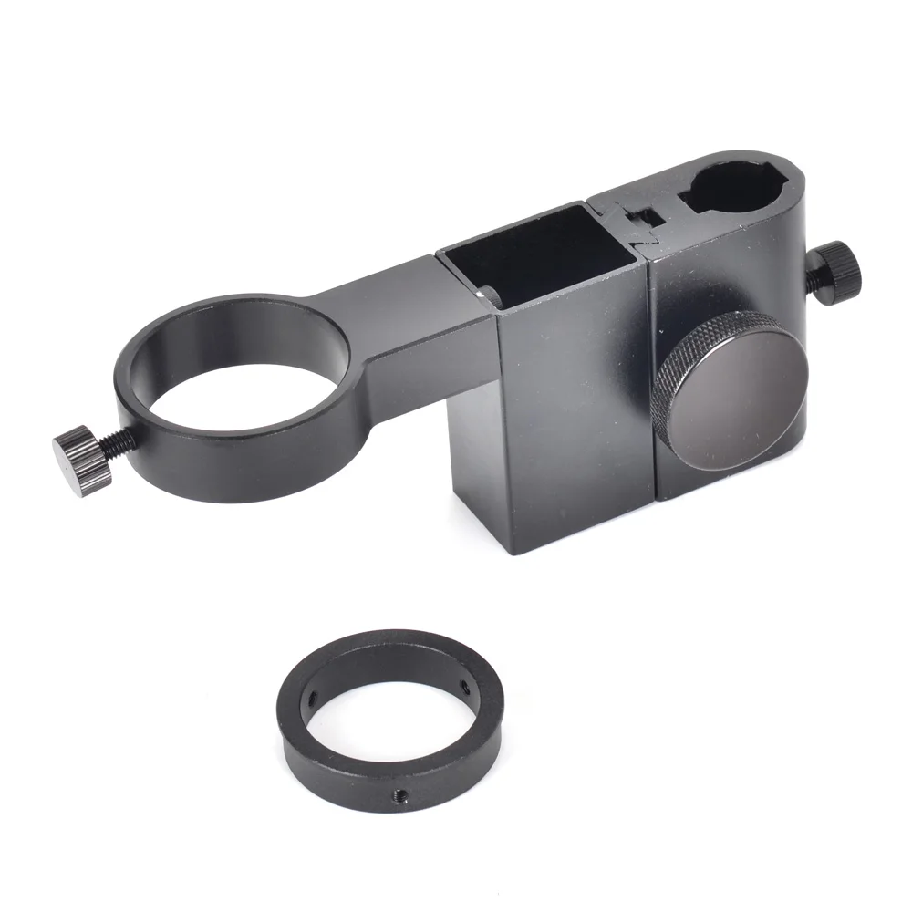 Настольная подставка для микроскопа, камеры, 50 мм, кольцо, держатель, шестерня, настольная подставка, металлический микроскоп, настольная подставка, 50 мм кольцо для 180X объектива
