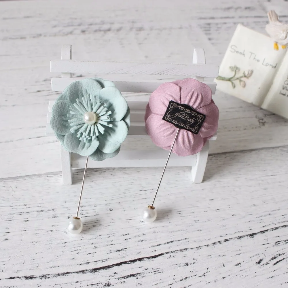 GIRL women Brooch, Flower Lapel Pin kids Men flower Brooches Dress