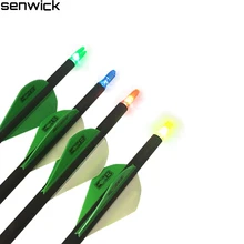 3 шт. автоматический выпуск-активированный X Led подсветкой стрельба из лука Nocks Tail fit 6,2 мм вал горячая распродажа