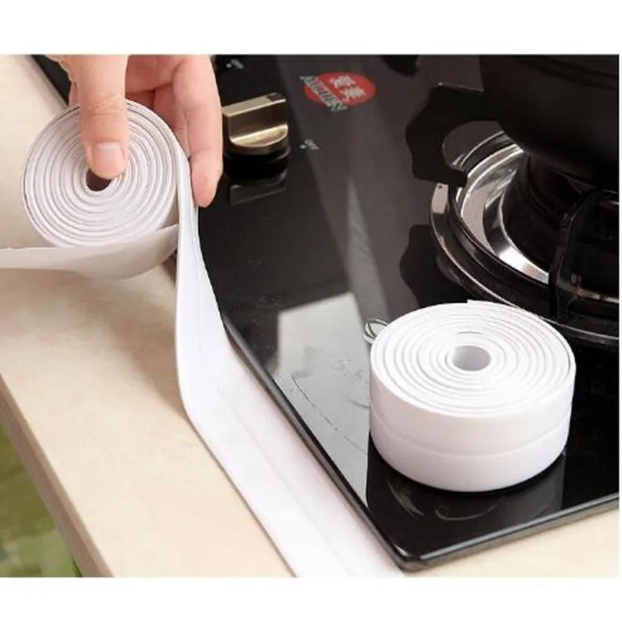 

Self Adhesive Waterproof Anti-moisture Bathroom Mosaic PVC Wall Sticker 3.8cmX3.2m Kitchen Ceramic Stickers Home Decortaion