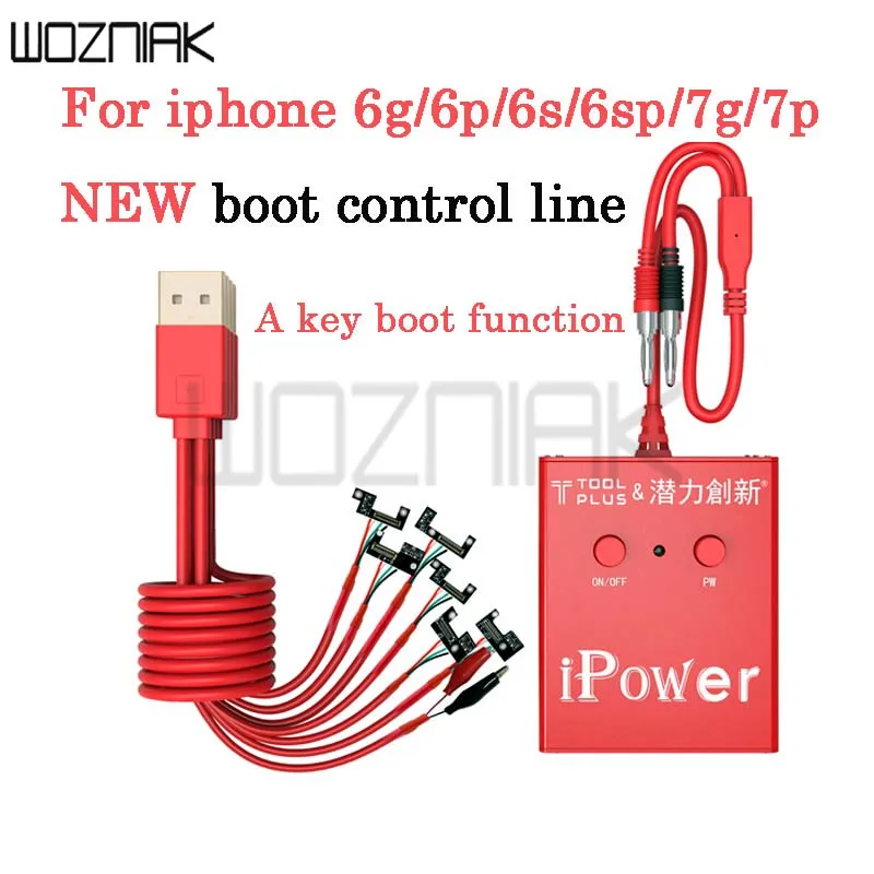 

Power Supply Line Repair for IPhone 7 7 Plus 6S 6SP 6 6P Phone Repair Tools Quick Start Current Protection