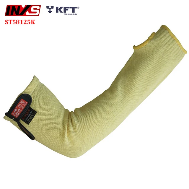SAFETY INXS 450mm Cut protection sleeve Heat resistant 100 degree anti