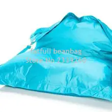 Чехол только без наполнителя,,, синий, для взрослых, Кресло-мешок, садовые кресла-мешки для кемпинга, ленивый диван, где угодно портативный