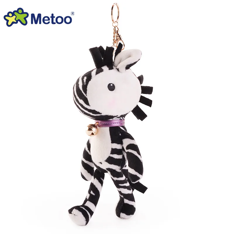 

Metoo doll plush toy plush forest animal soft baby child toy girl boy kawaii mini zebra squirrel pendant keychain