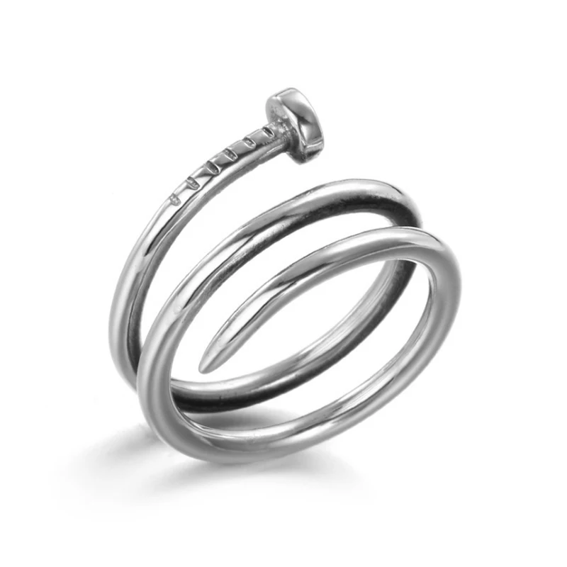 JShine, трендовые минималистичные кольца из стерлингового серебра S925 пробы, панк, многослойные серебряные кольца для ногтей, женские кольца для унисекс, подарок, женские аксессуары - Цвет основного камня: Silver