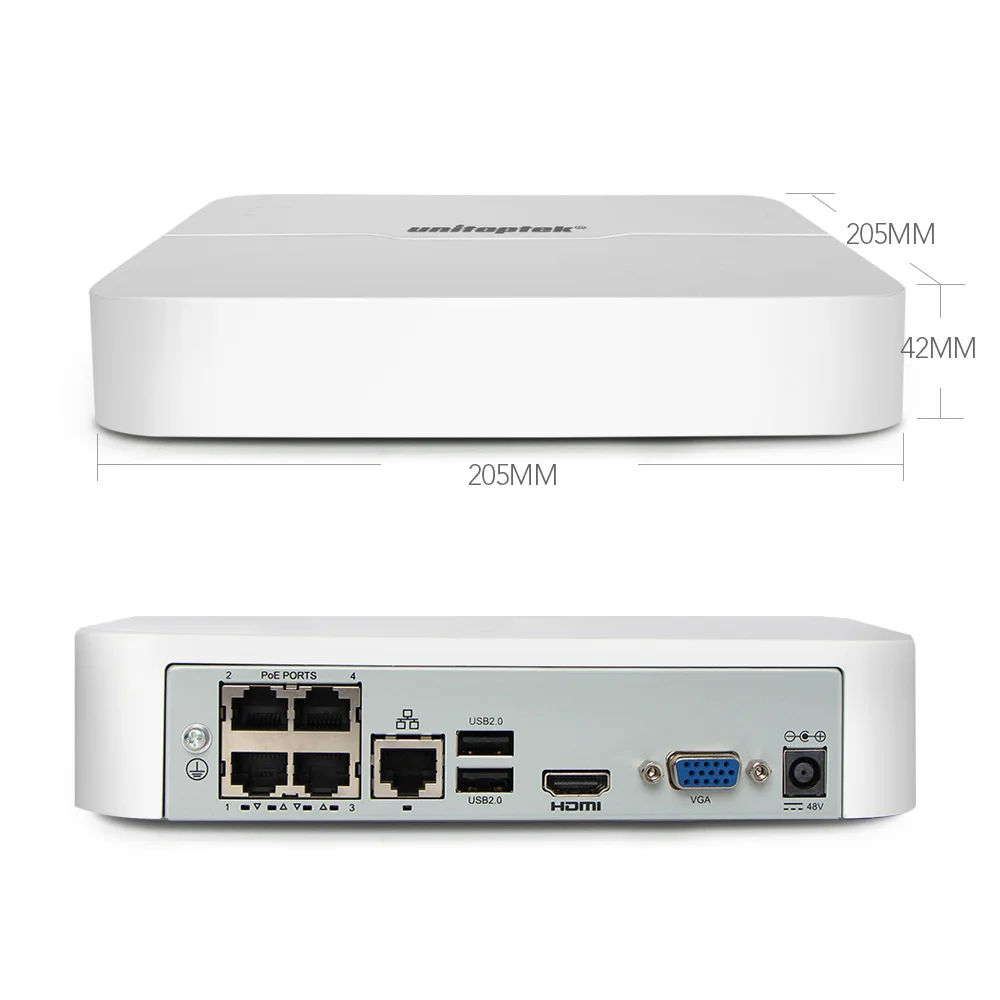 4CH POE CCTV NVR с H.265 HD 1080P IP камера Макс 200 м POE расстояние открытый водонепроницаемый IP67 P2P CCTV камера видеонаблюдения система