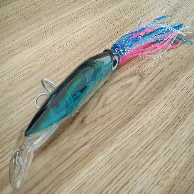  Shared With Fish 2017 good fishing lure minnow quality professional bait 14cm 40g swim bait jointed