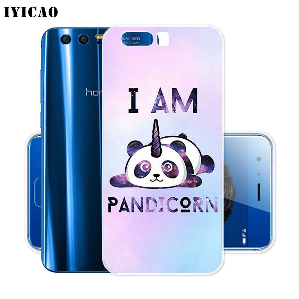 Мягкий силиконовый чехол IYICAO для Huawei Y9 Y7 Y6 Prime 2018 Honor 8C 8X 8 9 10 Lite 7X 7C 6A 7A