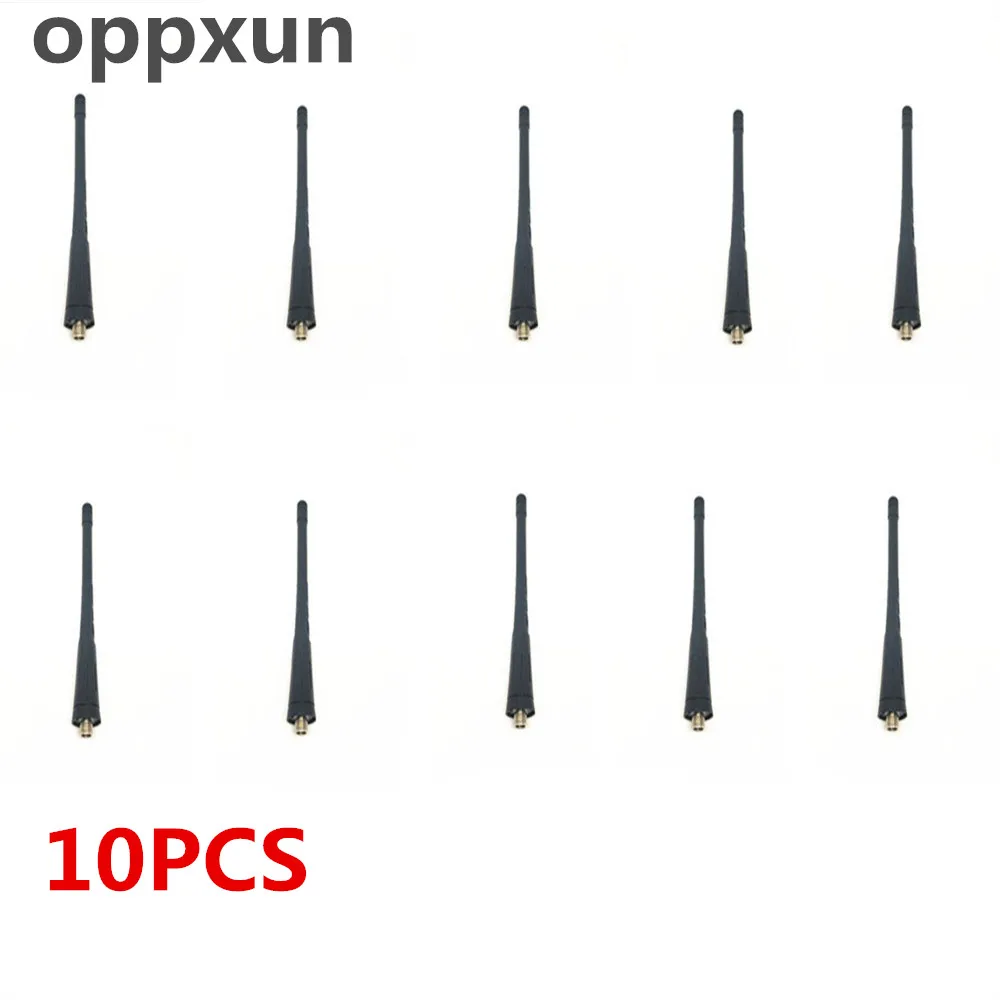 OPPXUN 10 шт sma femmina антенна для Kenwood baofeng BF-UV5R, bf888s BF777S BF666S, puxing, tyt т. д. портативной антенна для рации